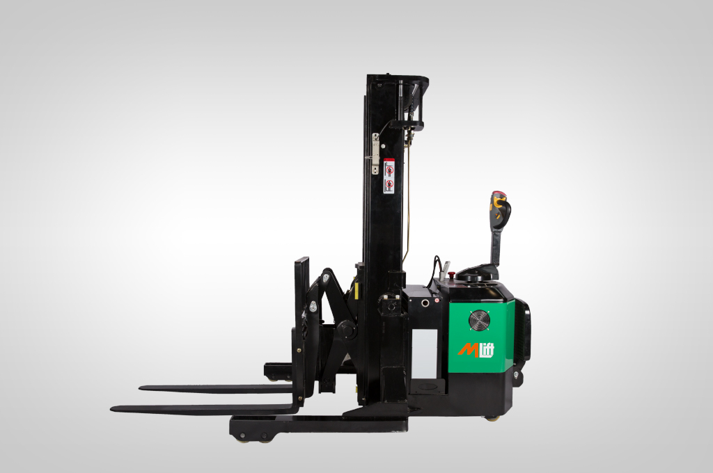 electric reach stacker - K-lift Industrial Corporation